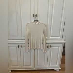 American Eagle: Long-Sleeve Soft & Sexy Ribbed Tee Size Small